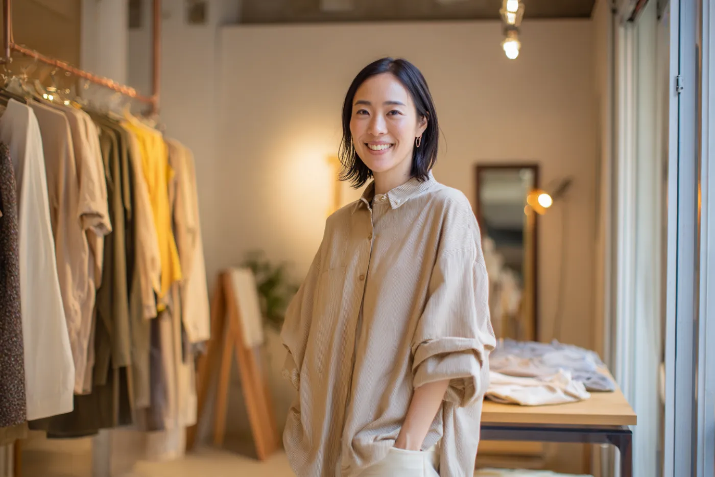 事例写真:アパレルショップ 店内